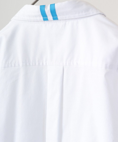 EVOLUTION（エボリューション）の「Frontline Regular Long Sleeve Shirt / フロントラインレギュラー長袖シャツ unisex（シャツ/ブラウス・メンズ・オフホワイト/ブラック・M/L/XL）」の19枚目の写真