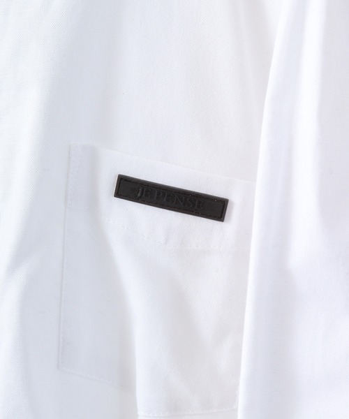 EVOLUTION（エボリューション）の「Frontline Regular Long Sleeve Shirt / フロントラインレギュラー長袖シャツ unisex（シャツ/ブラウス・メンズ・オフホワイト/ブラック・M/L/XL）」の15枚目の写真