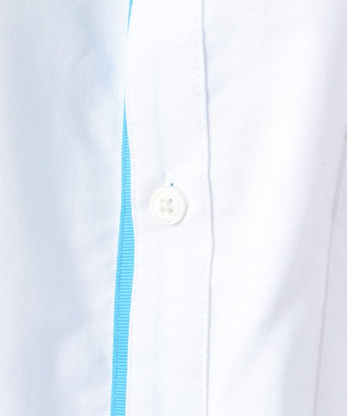 EVOLUTION（エボリューション）の「Frontline Regular Long Sleeve Shirt / フロントラインレギュラー長袖シャツ unisex（シャツ/ブラウス・メンズ・オフホワイト/ブラック・M/L/XL）」の16枚目の写真