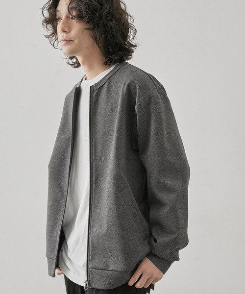 JUNRED(ジュンレッド)の「j.n.r.d / MVSクルーネックカーディガン(カーディガン/ボレロ・メンズ・ブラック/グレー・M/L/LL)」の1枚目の写真