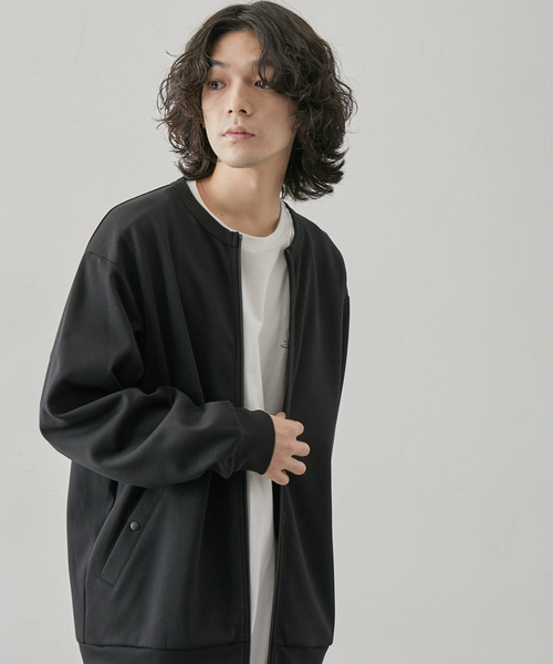 JUNRED(ジュンレッド)の「j.n.r.d / MVSクルーネックカーディガン(カーディガン/ボレロ・メンズ・ブラック/グレー・M/L/LL)」の2枚目の写真