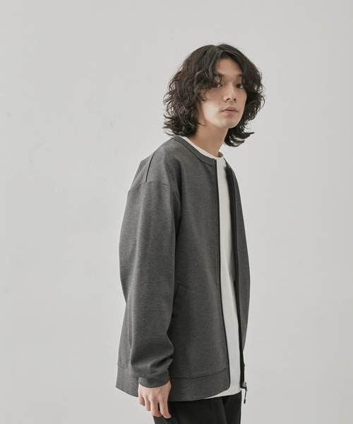 JUNRED(ジュンレッド)の「j.n.r.d / MVSクルーネックカーディガン(カーディガン/ボレロ・メンズ・ブラック/グレー・M/L/LL)」の6枚目の写真