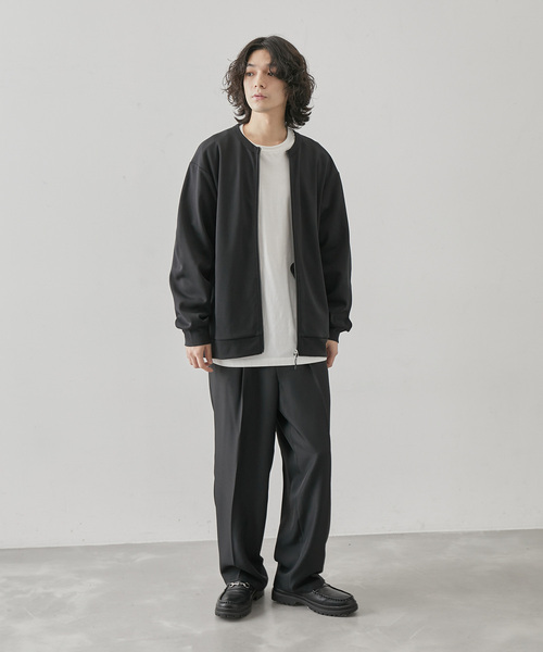 JUNRED(ジュンレッド)の「j.n.r.d / MVSクルーネックカーディガン(カーディガン/ボレロ・メンズ・ブラック/グレー・M/L/LL)」の7枚目の写真