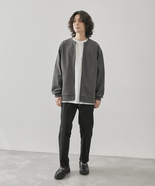 JUNRED(ジュンレッド)の「j.n.r.d / MVSクルーネックカーディガン(カーディガン/ボレロ・メンズ・ブラック/グレー・M/L/LL)」の8枚目の写真