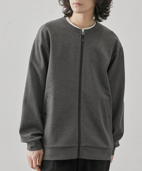 JUNRED(ジュンレッド)の「j.n.r.d / MVSクルーネックカーディガン(カーディガン/ボレロ・メンズ・ブラック/グレー・M/L/LL)」の10枚目の写真