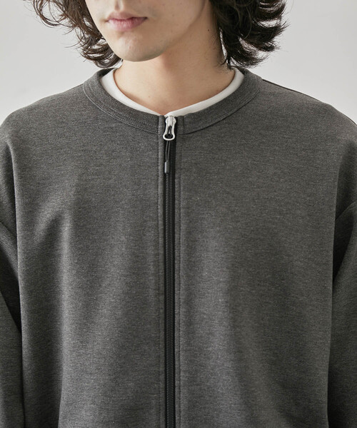 JUNRED(ジュンレッド)の「j.n.r.d / MVSクルーネックカーディガン(カーディガン/ボレロ・メンズ・ブラック/グレー・M/L/LL)」の13枚目の写真