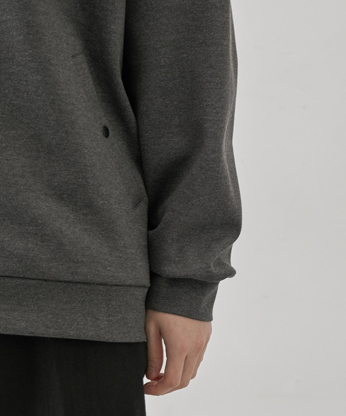 JUNRED(ジュンレッド)の「j.n.r.d / MVSクルーネックカーディガン(カーディガン/ボレロ・メンズ・ブラック/グレー・M/L/LL)」の14枚目の写真