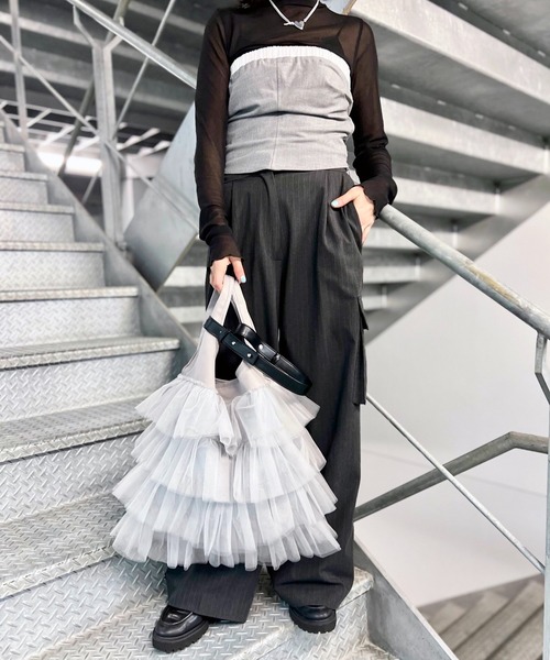 Scrap Book（スクラップブック）の「【Scrap Book】フリルバッグ