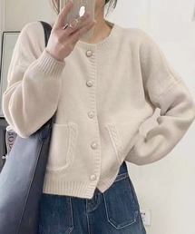 ショート丈2wayカーディガン
