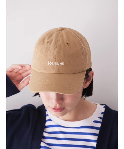 AMERICAN HOLIC(アメリカンホリック)の「ツイルロゴCAP(ハット・レディース・アイボリー/ブラック/ベージュ・FREE)」の5枚目の写真