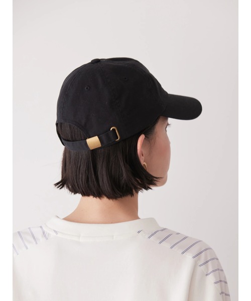 AMERICAN HOLIC(アメリカンホリック)の「ツイルロゴCAP(ハット・レディース・アイボリー/ブラック/ベージュ・FREE)」の8枚目の写真