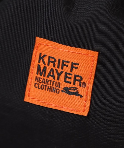 KRIFF MAYER(クリフメイヤー)の「【KRIFF MAYER/クリフメイヤー】2WAY アウトウォーク巾着ショルダーバッグ(ショルダーバッグ・メンズ・ブラック・FREE)」の8枚目の写真