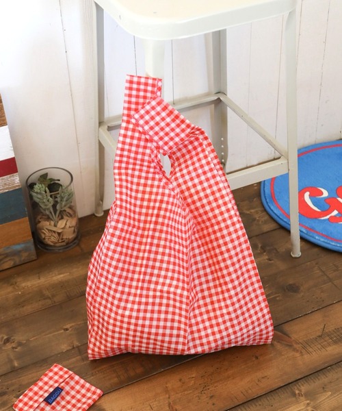 BAGGU（バグー）の「【BAGGU(バグゥ)】GGC（エコバッグ/サブバッグ・レディース・レッド/グリーン/ブラック・0）」の3枚目の写真