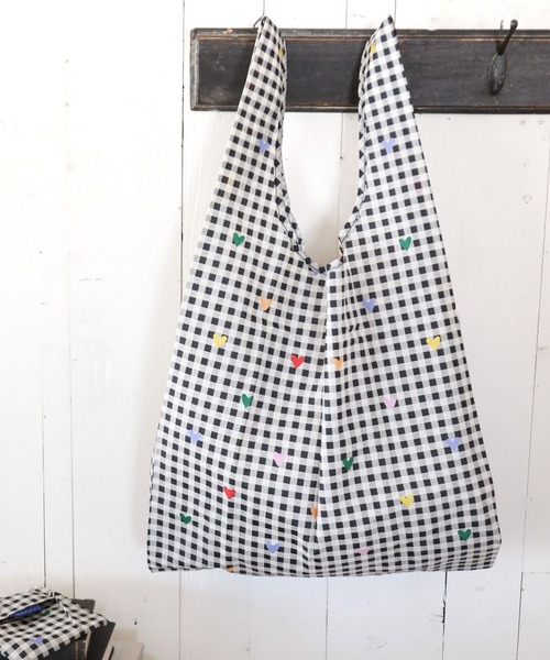 BAGGU（バグー）の「【BAGGU(バグゥ)】GGC（エコバッグ/サブバッグ・レディース・レッド/グリーン/ブラック・0）」の2枚目の写真