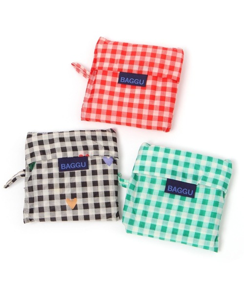 BAGGU（バグー）の「【BAGGU(バグゥ)】GGC（エコバッグ/サブバッグ・レディース・レッド/グリーン/ブラック・0）」の17枚目の写真