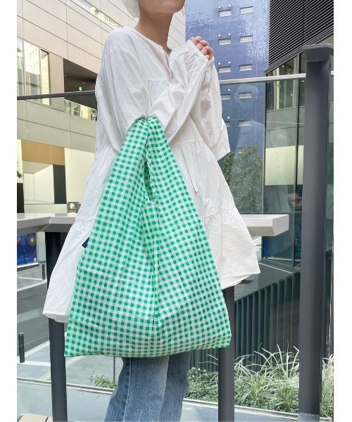BAGGU（バグー）の「【BAGGU(バグゥ)】GGC（エコバッグ/サブバッグ・レディース・レッド/グリーン/ブラック・0）」の22枚目の写真