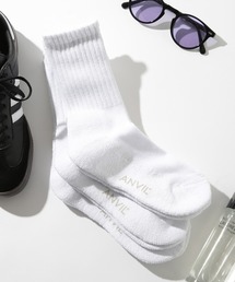 ANVIL（アンヴィル）の「【ANVIL】3パック レディースクルーソックス/3P Quarter Socks/ANS05W MURS（ソックス/靴下）」