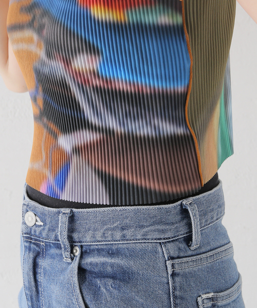 kotohayokozawa Graphic Wave Lil Top tシャツ kotohayokozawa Graphic Wave Lil Top kotohayokozawa Graphic