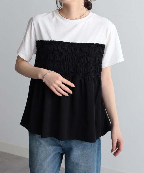 セール】【接触冷感】ビスチェレイヤードTシャツ（Tシャツ