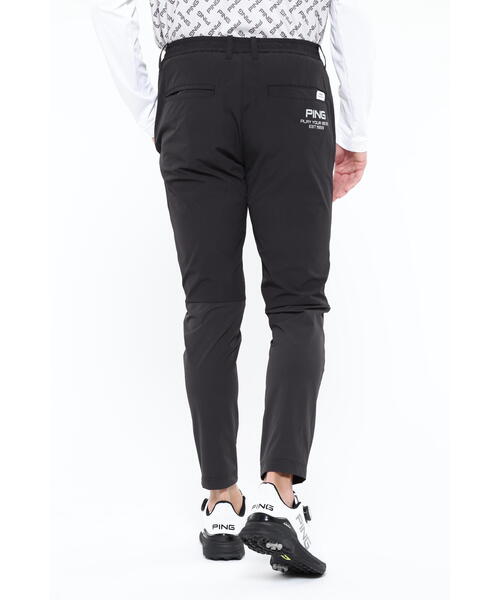ピン PING　メンズ 同色系切替え 冷感 ストレッチ テーパード ロングパンツ PING（ピン）の「【PING APPAREL】同色系切替え冷感ストレッチ