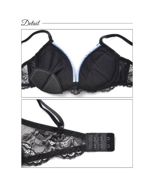 DRW下着C65 SALE】DeepV ブラジャー(パッドなし) グレースフルフラワー
