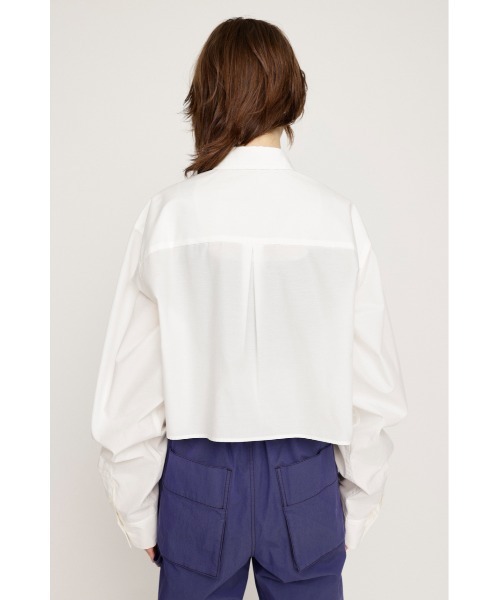 SLY（スライ）の「【限定カラーあり】GATHER POCKET CROPPED SH