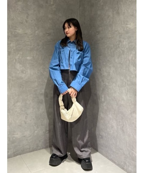 OMMO⭐︎GATHER POCKET BARE TOPギャザーポケットベアトップ OMMO⭐︎GATHER POCKET BARE TOPギャザーポケットベアトップ OMMO