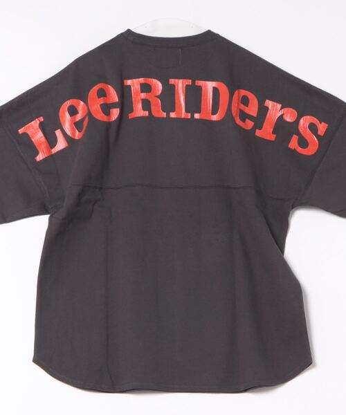 Lee（リー）の「Lee/リー バックアーチ ショートスリーブTシャツ（Tシャツ/カットソー・メンズ・チャコールグレー/サックスブルー/ホワイト/オレンジ・SMALL/MEDIUM/LARGE）」の6枚目の写真