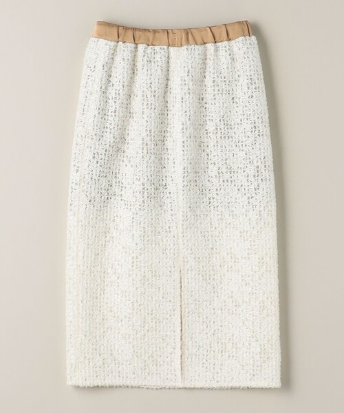 ASTRAET（アストラット）の「＜ASTRAET＞カットジャカード ウエストゴム タイトスカート（スカート・レディース・オフホワイト/ブラック・0/1）」の20枚目の写真