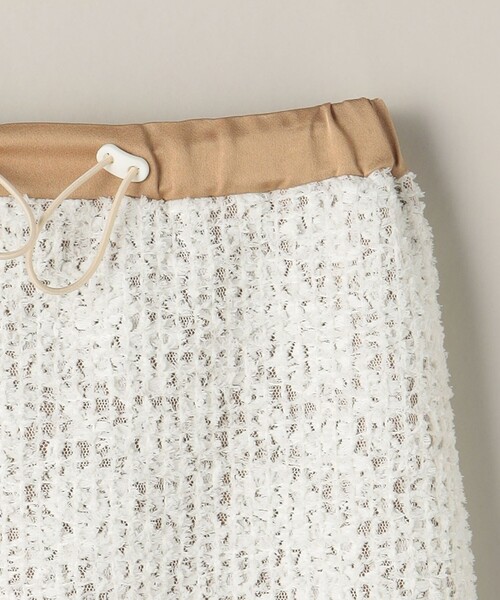 ASTRAET（アストラット）の「＜ASTRAET＞カットジャカード ウエストゴム タイトスカート（スカート・レディース・オフホワイト/ブラック・0/1）」の21枚目の写真