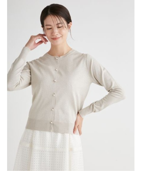 美品　セルフォード　アンサンブル　セット　ロングカーディガン　ワンピース　ピンク レースワンピース（マキシ丈/ロングワンピース）｜CELFORD（セル