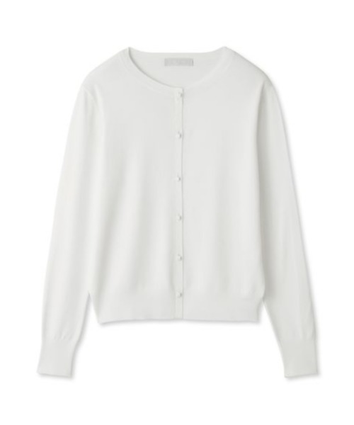 新品未使用CELFORD セルフォード ECOVEROニットカーディガン 白