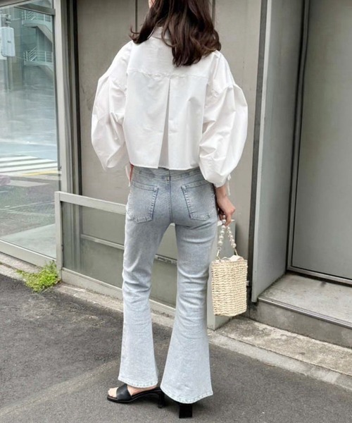 セール】【Seemi.】美シルエット/ストレッチデニムパンツ（デニム