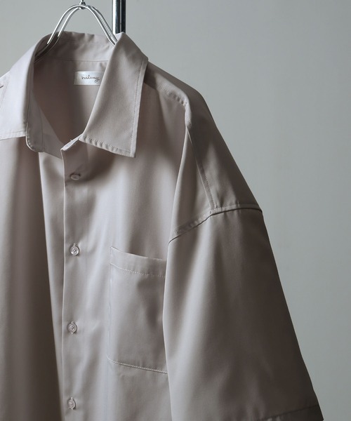 NILWAY(ニルウェイ)の「Flower print short sleeve shirt/フラワープリント 半袖シャツ(シャツ/ブラウス・メンズ・ライトグレー/ミント/チャコールグレー・LARGE/MEDIUM)」の10枚目の写真