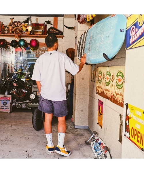 En serio TOKYO(エンソリオトーキョー)の「ヘビーオンスCool Smith Standard Arch Logo SS Tee(Tシャツ/カットソー・メンズ・レッド/グリーン/ホワイト/オフホワイト/ネイビー/チャコール・LARGE/MEDIUM)」の22枚目の写真