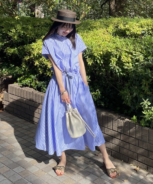 NICOLE white（ニコルホワイト）の「レイヤード風ウエストドロスト