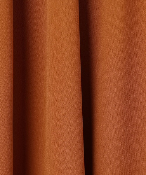 NICOLE white(ニコルホワイト)の「レイヤード風ウエストドロストワンピース(ワンピース・レディース・チャコールグレー/レッド/ネイビー系/サックスブルー系・FREE)」の15枚目の写真