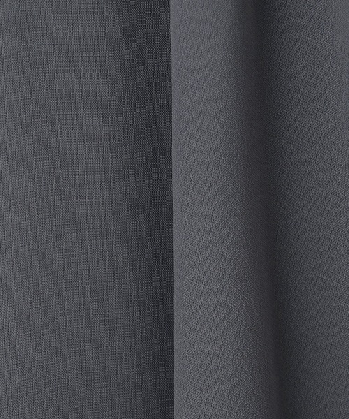 NICOLE white(ニコルホワイト)の「レイヤード風ウエストドロストワンピース(ワンピース・レディース・チャコールグレー/レッド/ネイビー系/サックスブルー系・FREE)」の16枚目の写真