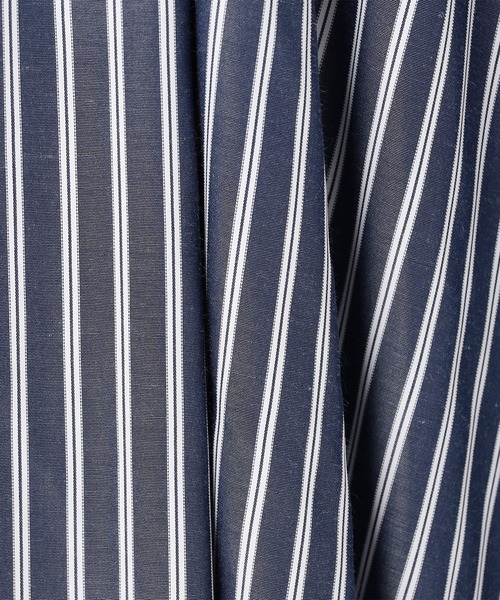 NICOLE white(ニコルホワイト)の「レイヤード風ウエストドロストワンピース(ワンピース・レディース・チャコールグレー/レッド/ネイビー系/サックスブルー系・FREE)」の18枚目の写真