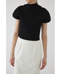 RIM.ARK（リムアーク）の「Half sleeve compact knit（ニット/セーター 