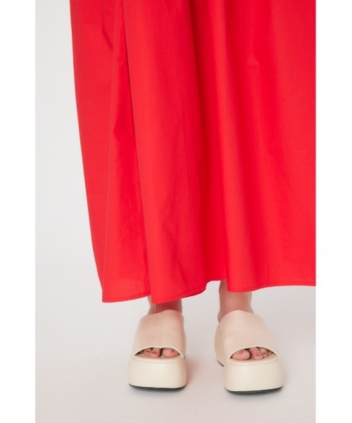 RODEO CROWNS WIDE BOWL（ロデオクラウンズワイドボウル）の「袖ボリュームワンピース（ワンピース・レディース・ブラウン/レッド/ブラック・FREE）」の14枚目の写真