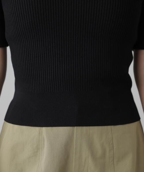 FREE'S MART（フリーズマート）の「◆コンパクトオフショルリブニット（ニット/セーター・レディース・ブルー/グレー/ホワイト/ブラック・FREE）」の13枚目の写真