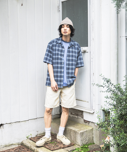 417 EDIFICE(フォーワンセブンエディフィス)の「ピグメント リンガーBIG T(Tシャツ/カットソー・メンズ・ブラック/パープル/ブルー/グリーン/レッド・MEDIUM/LARGE)」の7枚目の写真