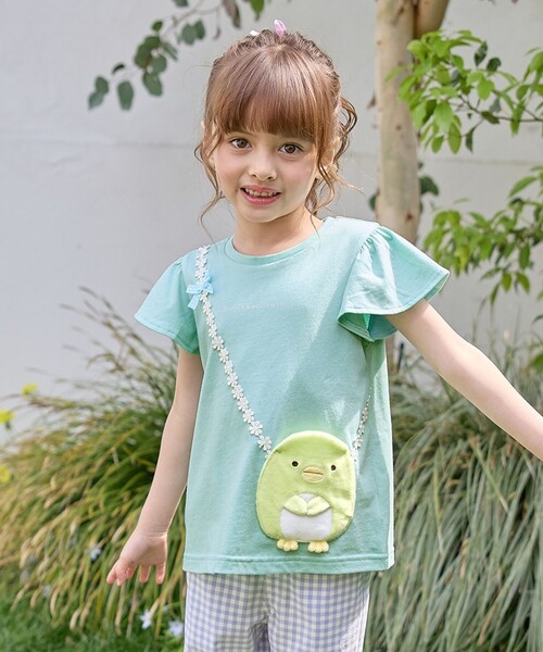 セール】【すみっコぐらし】ポシェットTシャツ（Tシャツ/カットソー