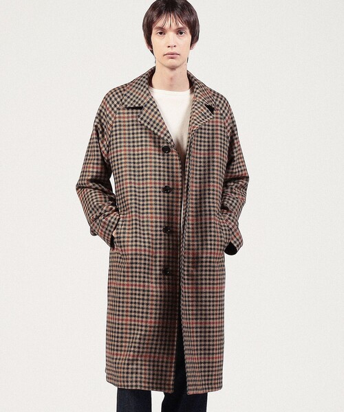 最終価格【美品】TAGLIATORE ウールモヘヤ ベルテッドコート セール】TAGLIATORE ウール ベルテッドコート（ステンカラー