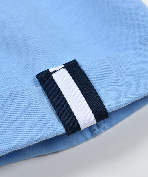 WASK（ワスク）の「袖折り返しブロックプリント天竺Tシャツ(100~160cm)（Tシャツ/カットソー・キッズ・ブルー/グレー・130cm/140cm/150cm/110cm/120cm/160cm/100cm）」の17枚目の写真