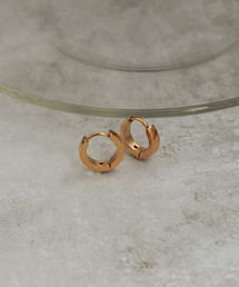 【サージカルステンレス】幅広フープピアス