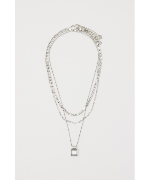 LAGUA GEM（ラグアジェム）の「CANDY JEWEL 3PIECE ネックレス（ネックレス・レディース・シルバー/ゴールド・FREE）」の2枚目の写真