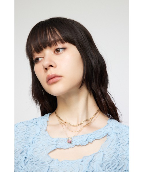 LAGUA GEM（ラグアジェム）の「CANDY JEWEL 3PIECE ネックレス（ネックレス・レディース・シルバー/ゴールド・FREE）」の3枚目の写真