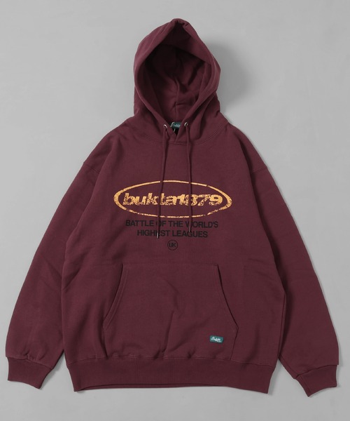 Bukta(バクタ)の「ヘビーOZ裏毛パーカー(1879)(パーカー・メンズ・ワインレッド/グリーン/ブラック/グレー・MEDIUM/LARGE/X-LARGE)」の5枚目の写真